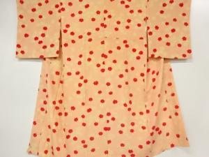 アンティーク　楓模様長襦袢